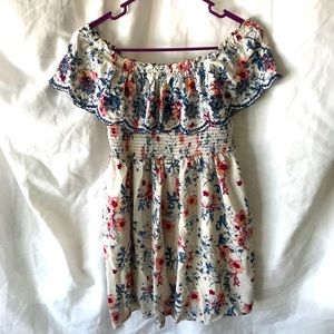 Off the shoulder sun dress